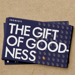 Photo of Gift Card with almond graphic